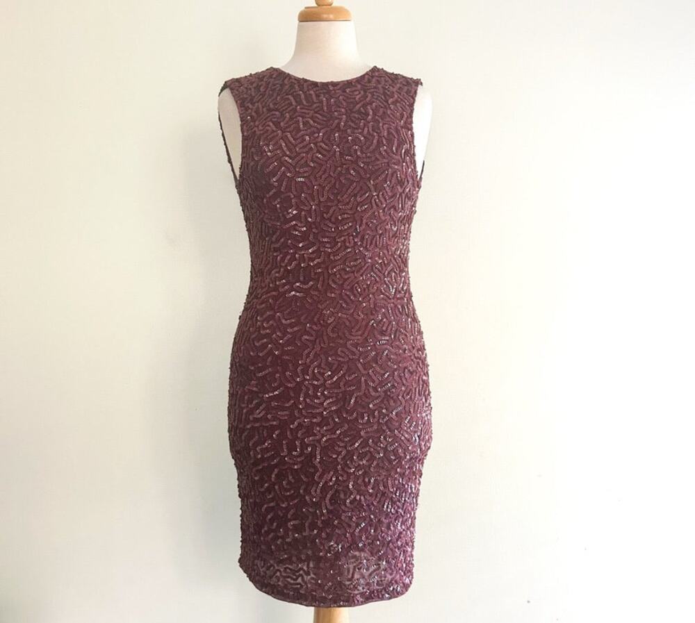 Alice + Olivia Scoop Neck Mini Dress-6